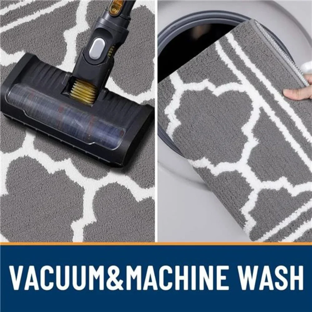 Indoor Door Mat, Resist Dirt and Absorbent Entrance Mat, Anti-Slip, Low Profile